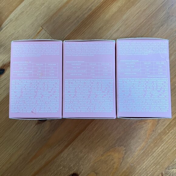 Lot of 3Lime Crime Unicorn Hair Full Coverage Sea Witch Semi Permanent Color Dye - Picture 3 of 5